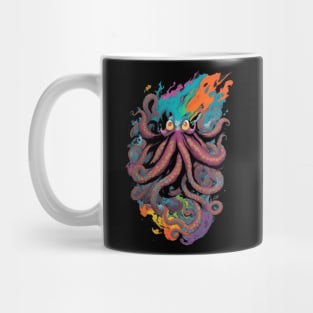 angry octopus Mug